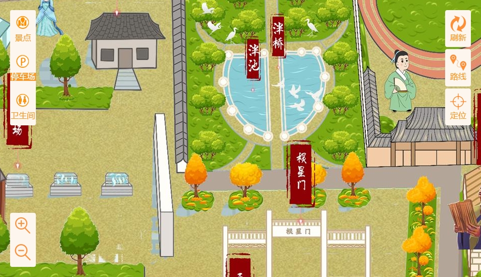 彭山手绘地图景区语音讲解导览系统：智慧景区建设的基石